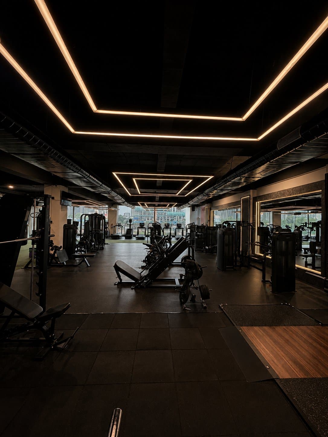 The training floor at Sparta Life, where every member's plan starts with an assessment